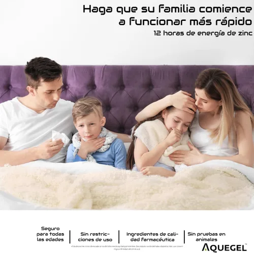 Vista 2 de Aquegel Hidratante nasal + zinc, alivio de la humedad nasal de 12 horas, gel de nariz a base de agua, hidratante nasal para terapia de oxígeno