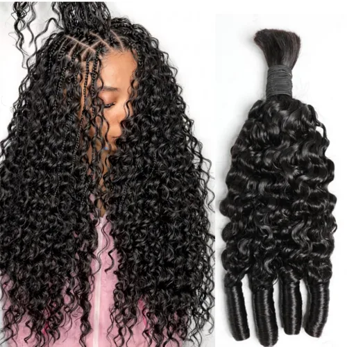 Vista 13 de VIPbeauty - Paquetes de cabello humano rizado birmano 16A, 3.53 onzas, un Peluca rizada de 13 x 4