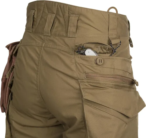 Vista 5 de Helikon-Tex Pantalones tácticos estilo peregrino para hombre, antidesgarros, ligeros para exteriores, senderismo, aplicación de la ley, pantalones