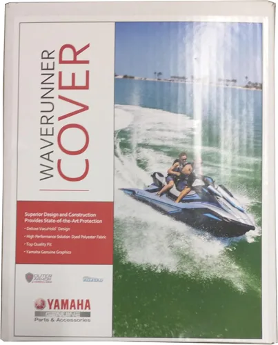 Vista 2 de Yamaha 2012-2018 FX Cruiser HO, SHO, SVHO OEM Modelo Específico Ajuste Waverunner Cover - MWV-CVRCR-CH-18