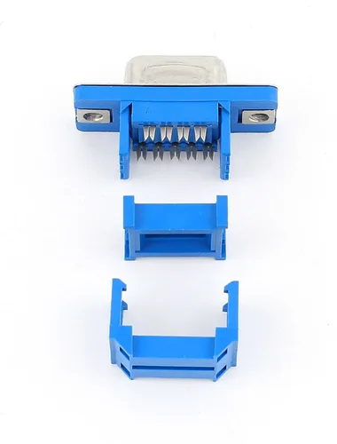 Vista 2 de Uxcell A15030600ux0494 D-SUB DB9 - Conector hembra de crimpado IDC de 9 pines para cable plano (10 unidades)