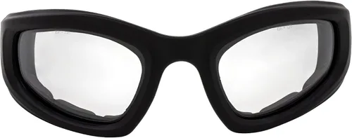 Vista 4 de 2 pares de gafas Birdz Eyewear Soar Safety acolchadas para motocicleta, marcos negros