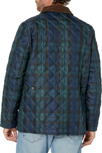 Vista 2 de Brooks Brothers Men's Quilted Pattern Walking Coat