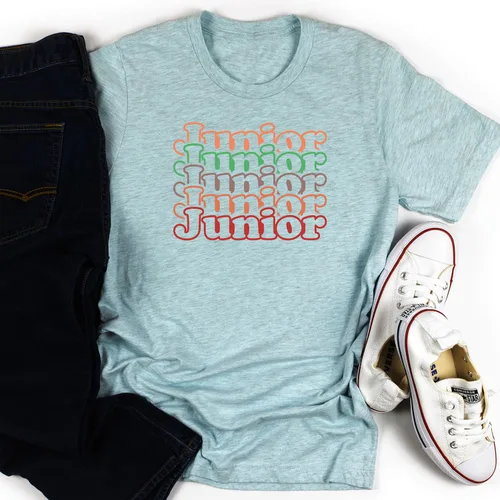 Vista 4 de Junior Class Tshirt, Sweatshirt and Hoodies - Back to School and Off to University Apparel - Unisex Design