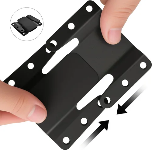 Vista 4 de 4 piezas de sofá seccional universal entrelazado, conectores de sofá seccionales, soporte de conector de sofá