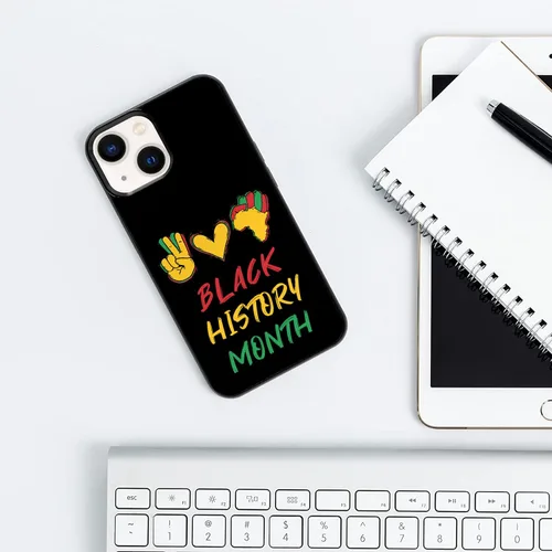 Vista 4 de Peace Love Juneteenth - Fundas para iPhone 16 16E 15 14 13 12 11 Pro Max XR S25 S24 S23 S22 S21 FE Ultra Plus Note 20 A16 A15 A14 A54 A53 A03S A13