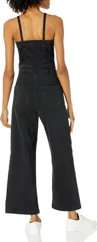 Vista 2 de PAIGE Mono corto Anessa Culotte ligero para mujer, Materia Oscura