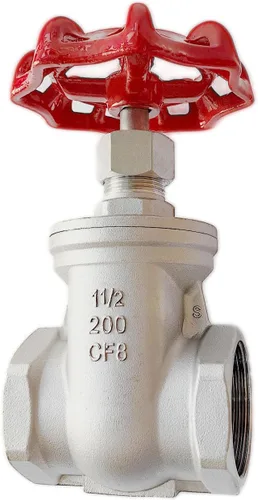 Vista 13 de Válvula de compuerta de acero inoxidable 304, válvula de globo rotativa roscada hembra de acero inoxidable NPT de 1/2 "para interruptores de flujo