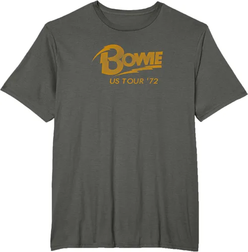 Vista 6 de David Bowie - Camiseta US Tour '72, Negro