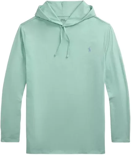 Vista 24 de POLO RALPH LAUREN Camiseta de manga larga de ajuste clásico suave al tacto para hombre (Soft Touch) Marina francesa