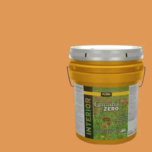 Vista 105 de Rodda Paint CASCADIA ZERO - Pintura plana e imprimación para interiores en uno, cuarto de galón, crema de ballet