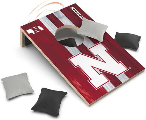 Vista 24 de SOAR Juego de Cornhole de mesa NCAA y altavoz Bluetooth