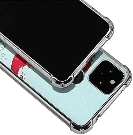Vista 2 de Skinit Funda transparente compatible con Google Pixel 5a 5G - Diseño oficial de Disney Ariel Sparkles