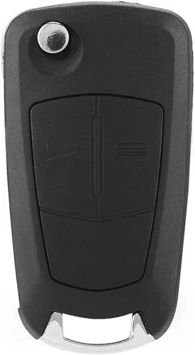 Vista 6 de Cubierta de llave remota de coche de 2 botones, funda de llavero ABS Flip para Vauxhall Opel Corsa Astra Vectra Zafira