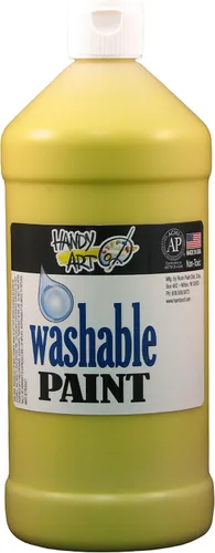 Vista 9 de Handy Art Pintura lavable de 16 onzas, color negro