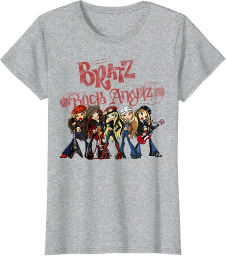 Vista 20 de Bratz Camiseta Rock Angelz Group Shot Negro
