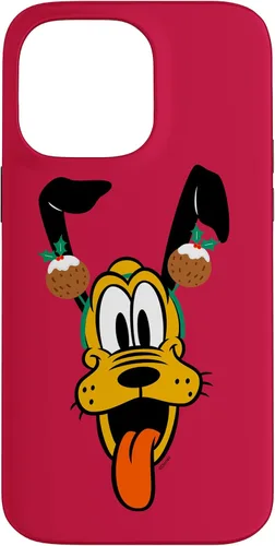 Vista 21 de Disney Plutón - Funda para iPhone 17 con diadema de pudín navideño