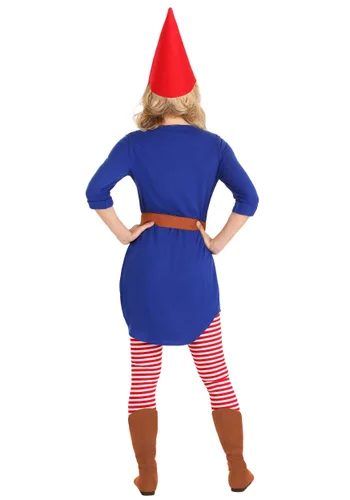 Vista 2 de Disfraz Mujer Forever a Gnome Multicolor