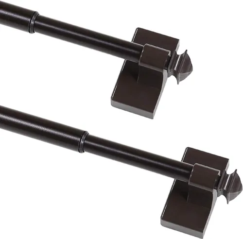 Vista 7 de Barras de cortina magnéticas para puertas de metal, barras de cortina ajustables multiusos para ventanas pequeñas, cafeterías y lugares de acero