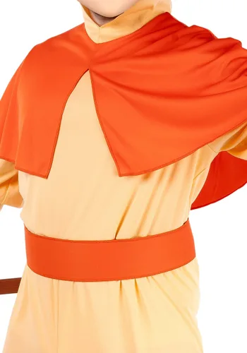 Vista 7 de Disfraz Deluxe para Hombre de Aang, el Último Maestro Aire Multicolor