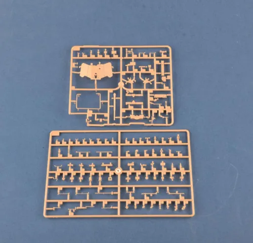 Vista 5 de Kits de modelos de plástico de rompecabezas 3D, escala 1/35, modelo USAF XM706E2, juguetes y regalo para adultos, 6.5 x 2.6 pulgadas