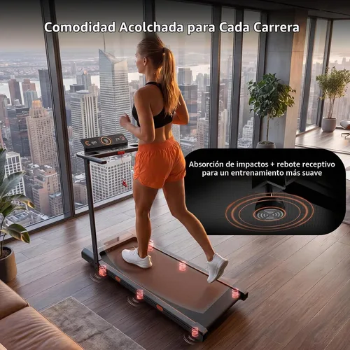 Vista 6 de Cybergoing T16 Treadmill for Home Powered By Bosch®, Walking Pad