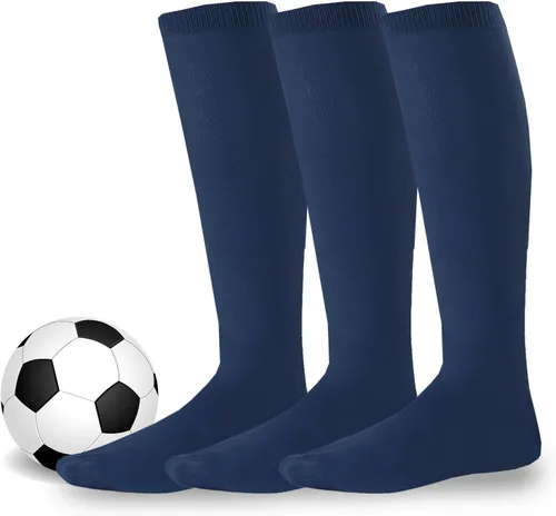 Vista 4 de TeeHee - Calcetines deportivos novedosos para niños pequeños y pequeños, paquete de 6 pares