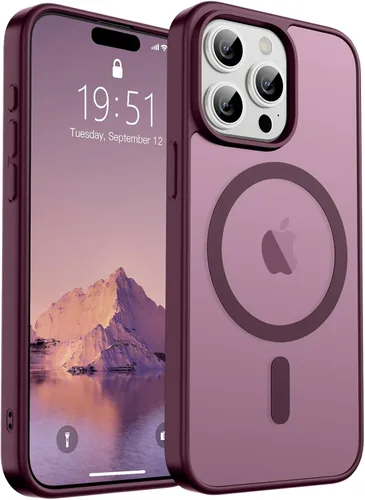 Vista 172 de SUPFINE Funda magnética para iPhone SE 2022 (3ª)/2020 (2ª), iPhone 8 (compatible con MagSafe) (protección contra caídas de grado militar), funda