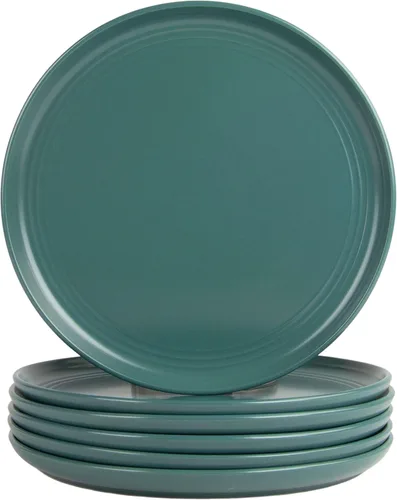 Vista 24 de Double Line - Taza de 3.75 pulgadas/12 onzas, juego de 6, azul cobalto