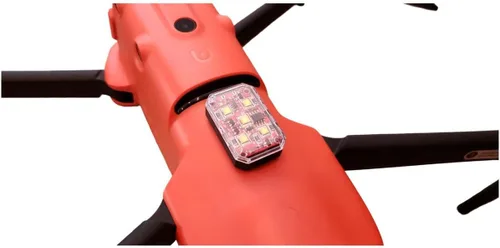 Vista 5 de ARC V Drone Strobe - Kit de 3 luces de navegación anticolisión, blanco/rojo/verde