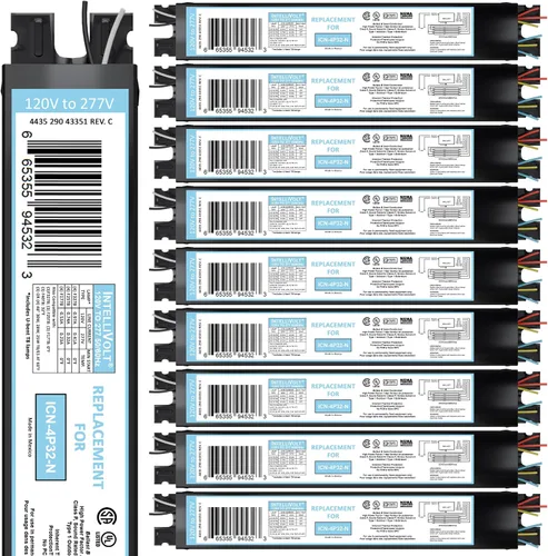 Vista 13 de OHLECTRIC Repuesto para ICN1P32-SC 1 Lámpara – Balastro Fluorescente T8, Reemplazo de Balastro Electrónico 120-277 Voltios, Arranque Instantáneo