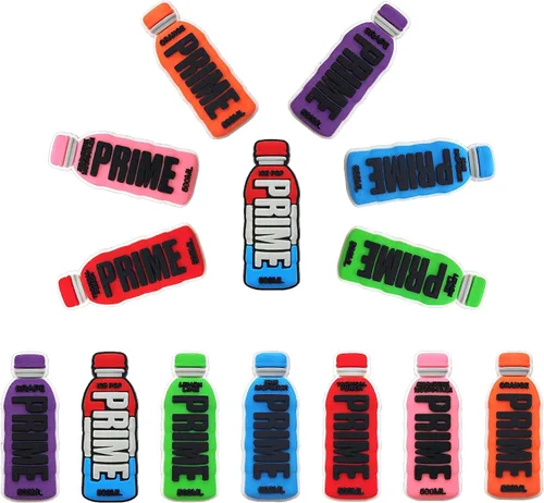 Vista 3 de yiagofy 14 Pcs Bottle Shoe Charms for Boys Girls Kids Women Men,Clog Shoe Charm Wedding Party Favor Supplies