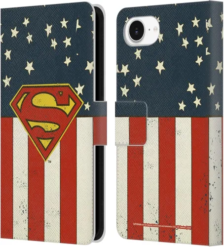 Vista 49 de Head Case Designs Funda de piel con licencia oficial de Superman DC Comics con logotipos negros y rojos compatible con Apple iPhone 11