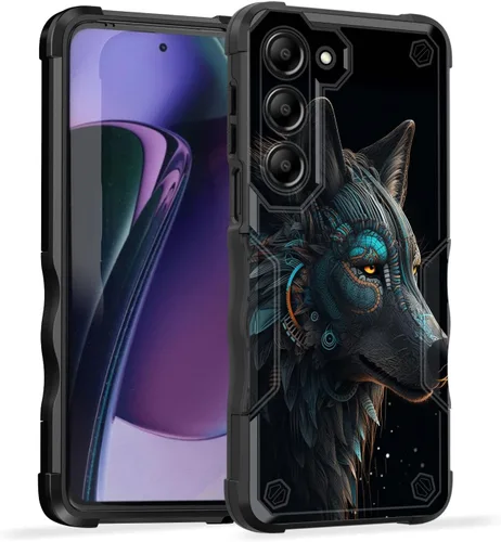 Vista 16 de Funda para Galaxy A14 5G, [Doble Capa][Protección contra Caídas de Grado Militar de 10 Pies] [Antideslizante] Funda Resistente a Prueba de Golpes