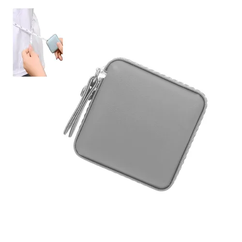 Vista 10 de Cinta métrica suave para el cuerpo, 59.1 in, 60 pulgadas, cinta métrica de doble escala, cinta métrica retráctil para medición corporal, costura