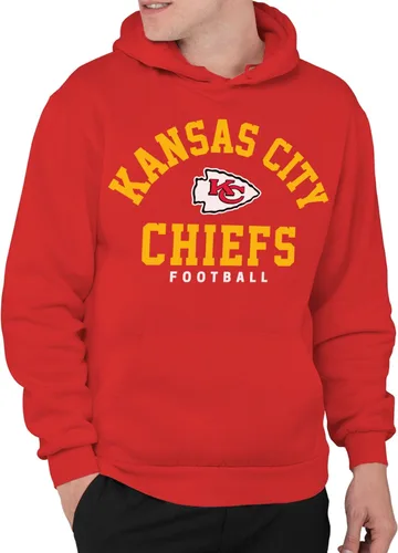 Vista 13 de Junk Food NFL - Sudadera con capucha unisex para adultos con logotipo de equipo clásico
