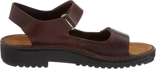 Vista 6 de NAOT Footwear Karenna Sandalia para mujer, negro Crinkle charol