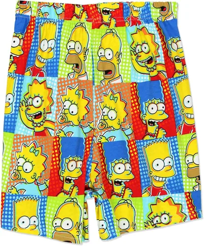 Vista 2 de The Simpsons Family Mens Briefly Stated Boxer Shorts Underwear