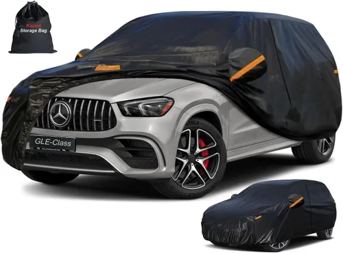 Vista 60 de Kayme Cubierta de auto SUV de 7 capas ajuste personalizado para BMW X1 (2009-2025), impermeable, para todo tipo de clima, para automóviles, cubierta