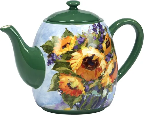Vista 3 de Certified International Ramo de girasol 36 oz. Tetera