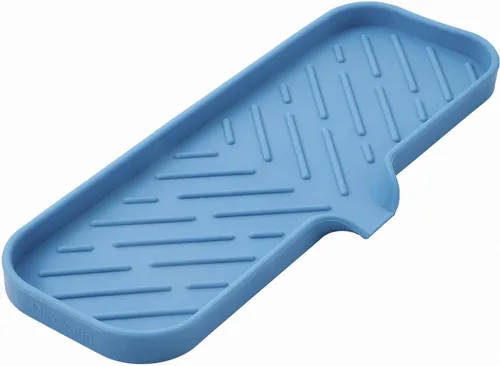 Vista 49 de MicoYang Jaboneras de Baño de Silicona con Boquilla de Drenaje - Organizador de Fregadero de Baño y Cocina, Soporte para Esponja, Bandeja de Jabón