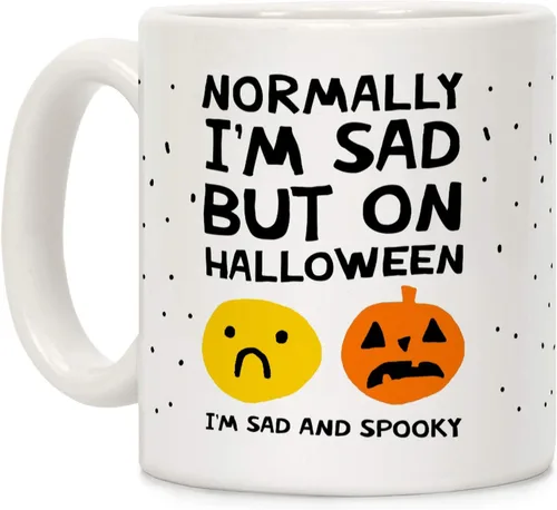 Vista 17 de LookHUMAN Tazas de Halloween Taza de café de Halloween - Tazas de café para decoración ideales para amantes y entusiastas de la decoración - Taza