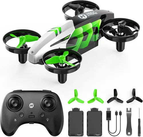 Vista 12 de Holy Stone HS210T Drones para niños, 2 en 1 MINI Drone de interior con modo Land & Fly, cuatro deformaciones de postura, cuadricóptero RC con giro