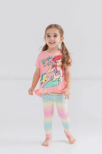 Vista 2 de Disney Conjunto de camiseta y leggings con volantes Princess Moana