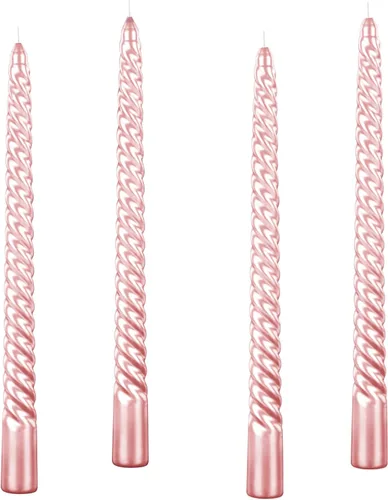 Vista 9 de Kemladio 4 velas cónicas de 10 pulgadas, quemadas sin perfume 7.5 horas, cena elegante, palitos de velas altas, decoraciones de fiesta de Halloween