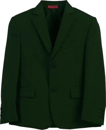 Vista 8 de Gioberti Boys Formal Blazer Jacket, Fully Lined Single Breasted Suit Coat Negro