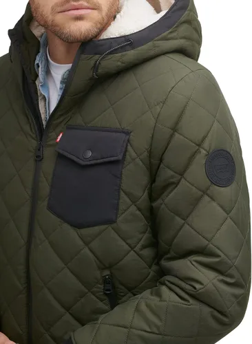 Vista 5 de Levi's mens Levi's Men's Diamond Quilted Sherpa Lined Bomber Jacket