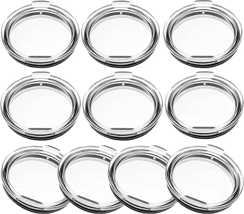 Vista 7 de Tapas de vaso de 20 onzas de repuesto, a prueba de derrames, resistentes a salpicaduras, tapas para vaso YETI Rambler, Old Style Rtic y más tazas