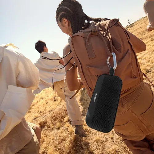 Vista 4 de Bose SoundLink Flex Altavoz Bluetooth portátil (2.ª generación), altavoz para exteriores con audio de alta fidelidad, hasta 12 horas de batería