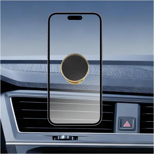 Vista 8 de Soporte magnético para teléfono para tablero de automóvil, soporte de teléfono celular ajustable en 360°, soporte universal estable antideslizante
